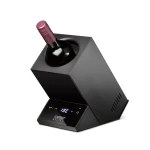 CASO WineCase One Inox černá / vinotéka pro 1 láhev / teplota 5 - 18°C (614C)