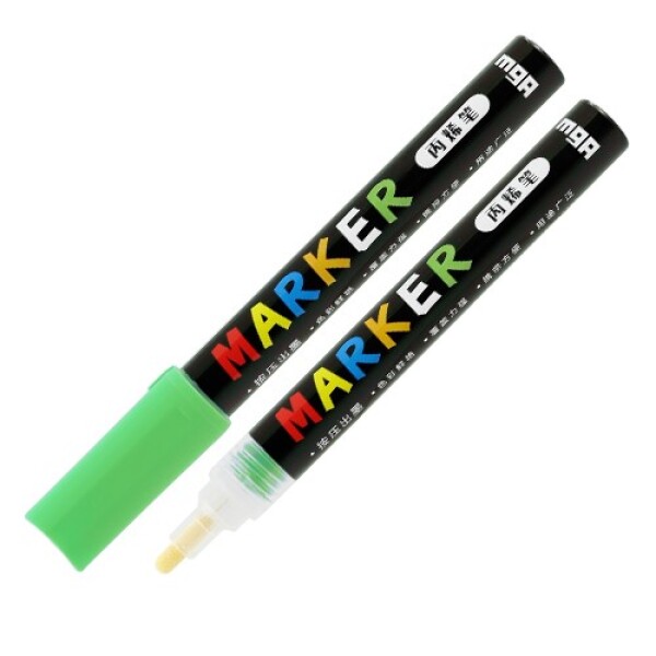 M&G M&G, Acrylic Marker, akrylový popisovač, 2 mm, 1 ks Barva MG popisovač: Neon Green