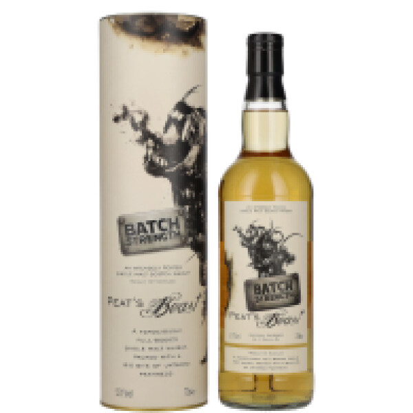 Peat's Beast BATCH STRENGTH Whiskey 52,1% 0,7 l (tuba)