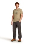 ICEBREAKER Mens 150 Tech Lite SS Tee Ruape Rou, Flagstone velikost: S