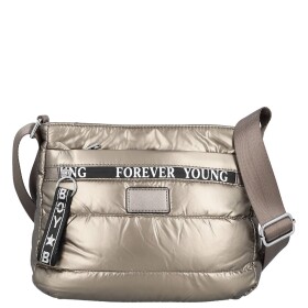 Stylová dámská crossbody kabelka Sajla, zlatá