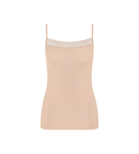 Dámské tílko Feel of Modal Spaghetti Top - Triumph tělová (0026) 000M