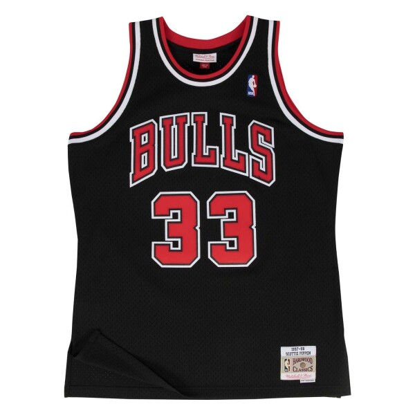 Mitchell & Ness Pánský dres Chicago Bulls NBA Scottie Pippen #33 1997-98 Swingman - Černá Velikost: M
