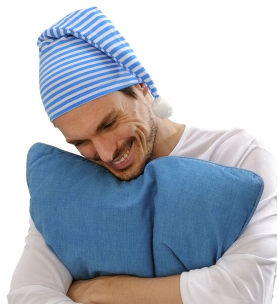 R-Kontakt.cz Čepička na spaní modro-bílá