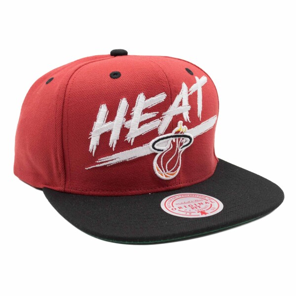 Mitchell & Ness Pánská kšiltovka Miami Heat NBA Transcript Snapback