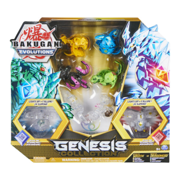 Spin Master Bakugan Multibalení s exkluzivními svítícími Bakugany S4