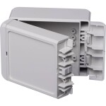 Bopla Bocube B 100809 PC-V0-7035 96012135 Venkovní kryt 80 x 113 x 60 Polykarbonát V0 šedobílá (RAL 7035) 1 ks