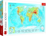 Trefl Puzzle Mapa světa / 1000 dílků - Trefl