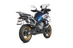 Koncovka výfuku MIVV SPEED EDGE na CFMOTO 800MT-černé barvy