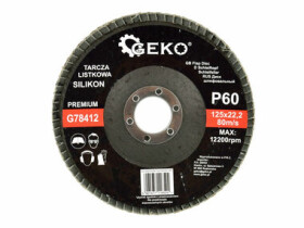 GEKO G78412 / Lamelový kotouč / 125 x 22.2 mm / P60 (G78412)