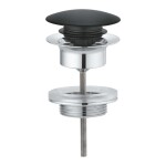 GROHE - Odtokové soupravy Odpadová souprava, černá 65807KS0