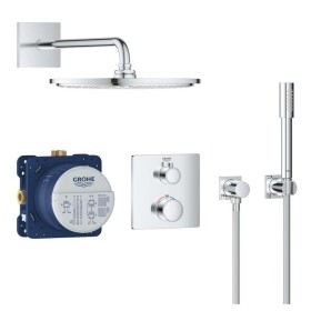 GROHE - Grohtherm Sprchový set Rainshower Cosmopolitan 310 s termostatem pod omítku, chrom 34730000