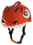 Wozinsky Dinosaurus S červená / Dětská cyklistická helma / velikost S