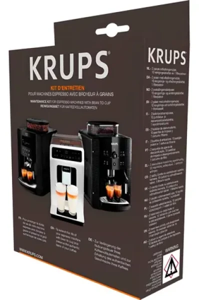 Krups XS530010 / Čisticí sada pro kávovary / filtrační kazeta / odvápňovač / tablety