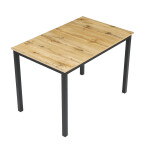 Jídelní stůl 110x70x75cm, mdf, divoký dub, GDT-202 OAK