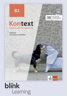 Kontext B2 – Digitale BlinkLearning – Kursbuch – Lernende (14 měsíců)