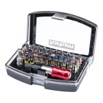 EXTOL PREMIUM 4743500 Sada bitů s magnet. držákem, 32ks, CrV S2, FORTUM