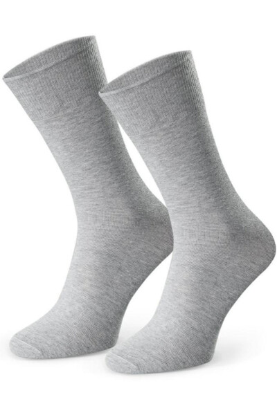 OBLEK PONOŽKY TENKÉ HLADKÉ 056 MELANŽOVÁ SVĚTLE ŠEDÁ 39-41