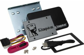 Kingston UV500 1920GB SSD Upgrade Bundle Kit / 2.5 / SATA III / 3D TLC / čtení:520MBs / zápis:500MBs / 79K 50K IOPS (SUV500B/1920G)