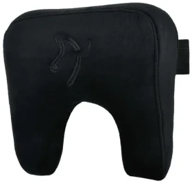AROZZI Neck Pillow Velvet černá / Ergonomický polštář pod hlavu a krk / sametový potah (AZ-NECKPILLOW-VELVET-BK)