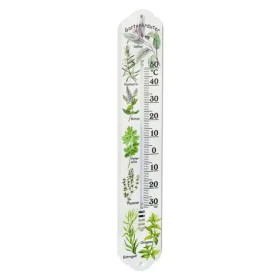 TFA 12.3040.21 / Nástěnný teploměr / Plast / Květinový motiv / -30 až +50 °C