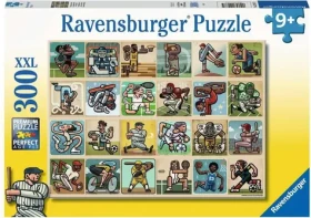 Ravensburger Puzzle Úžasní sportovci XXL