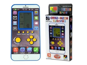 Mamido Elektronická hra Tetris kapesní verze modrá