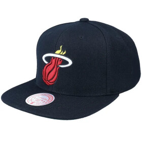 NBA Miami Heat Top Spot Snapback Heat Cap Mitchell Ness OSFM