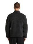 ICEBREAKER Mens Merino 960 RealF High Pile LS Zip, Jet Heather/Black (vzorek) velikost: M
