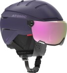 Lyžařská helma Atomic SAVOR GT AMID VISOR HD Purple 23/24 Helmy vel.: M/55-59