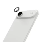 LAUT Prime Glass Camera Ring iPhone 17 Air černá / Ochranné sklo fotoaparátu / tvrzené sklo 9H / instalační rámeček (L_IP25C_PGL_BK)