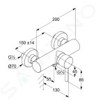 IDEAL STANDARD - ProSys Set předstěnové instalace, klozetu a sedátka Strada II, tlačítka Oleas M2, Aquablade, SoftClose, chrom ProSys80M SP99