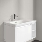 VILLEROY & BOCH - Skyla Umyvadlo, 80x46 cm, s přepadem, otvor pro baterii, alpská bílá 5A52L101