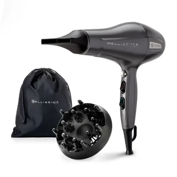 Bellissima 11859 Ultra Speed šedá / Fén / 2200 W / 2 rychlosti / 3 teploty (100002128467)