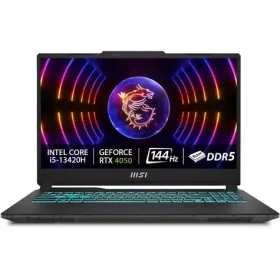 MSI Cyborg 15 A13VE-2052CZ černá / 15.6" FHD / i5-13420H 2.1GHz / 16GB RAM / 1TB SSD / RTX 4050 6GB / W11H (4711377391528)