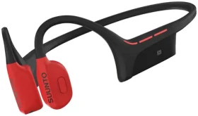 Suunto Wing červená / Sluchátka s kostním vedením / mikrofon / IP67 / Bluetooth 5.2 / nabíjecí dock (SS050944000)