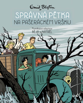 Správná pětka 4. na pašeráckém vršku - komiks - Enid Blytonová