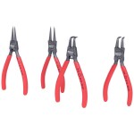 KNIPEX - Kleště precizní, na pojistné kroužky Ø 12-25mm - vnitřní, zahnuté - 130mm, velké opěrné plochy na hrotech (4821J11)