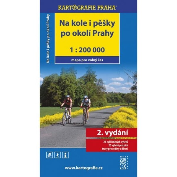 Na kole i pěšky po okolí Prahy /1:200 000