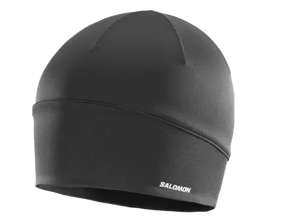 Salomon Active Beanie bežecká čepice Deep Black vel. uni