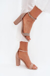 Sandály na podpatku model 215640 Step in style 39