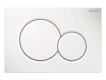 GEBERIT - Duofix Set předstěnové instalace, klozetu Oudee a sedátka softclose, tlačítko Sigma01, alpská bílá SANI11CA3100B