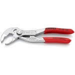 Knipex 87 03 125 - Kleště stavitelné siko 125mm instalatérské, Cobra, chromované, rukojeti potažené plastem