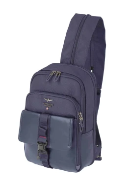Batoh sling Aeronautica Militare Typhoon AM-591-05 modrá 7 L