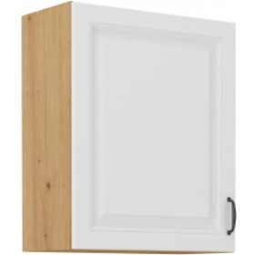 Horní skříňka Stilo 60 G-72 1F Barva korpusu: Bílá, Barva dvířek: Clay Grey
