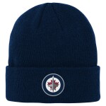 Outerstuff Dětská zimní čepice Winnipeg Jets NHL Cuffed Knit