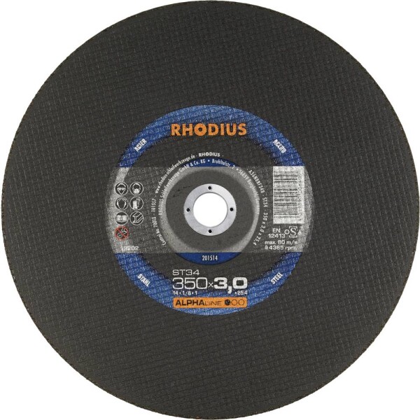 Rhodius ST34 201514 Řezný kotouč 10 ks ocel