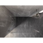 MEXEN/S - Lunar-B Duo sprchový kout dveře křídlové 90 x 85, transparent, chrom 832-090L-085P-01-00