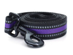 Bando reflexní vodítko pro psa | 125 cm Barva: Červená, Šířka vodítka: 1,5 cm