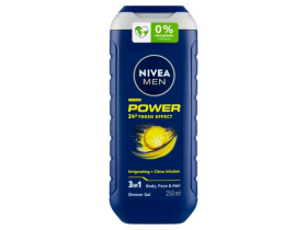 Nivea Men Power 3 v 1 Sprchový gel 250ml